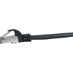 CAT6 S/FTP Netzwerkkabel 0,5m schwarzmax. 250 Mhz 1 Gbit/s ^ Schwaiger Sale