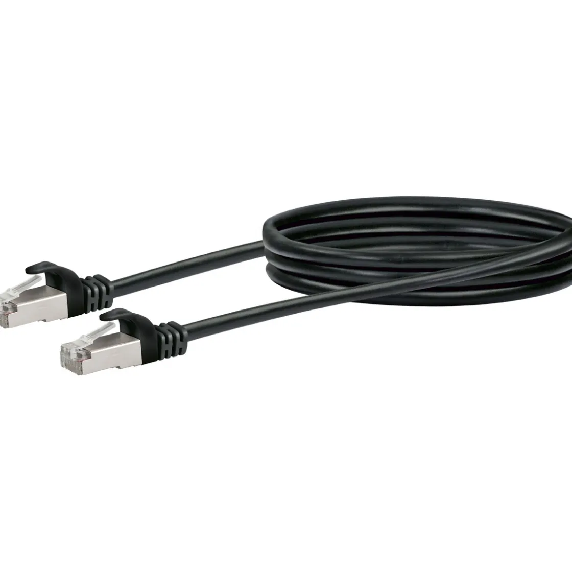 CAT6 S/FTP Netzwerkkabel 0,5m schwarzmax. 250 Mhz 1 Gbit/s ^ Schwaiger Sale