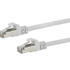 CAT6 S/FTP Netzwerkkabel 5,0m weissmax. 250 Mhz 1 Gbit/s ^ Schwaiger New