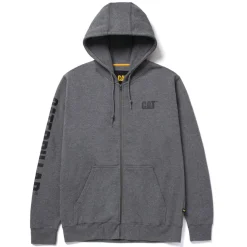Zip Hoodie Banner Gr. L dunkelgrau ^ CAT Outlet