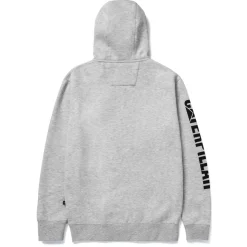 Zip Hoodie Banner Gr. L grau ^ CAT Outlet
