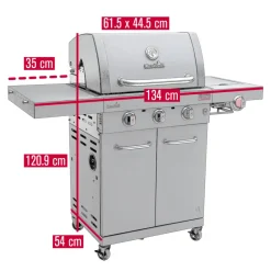 CB Gasgrill Professional Power Edition 3 ^ Char-Broil