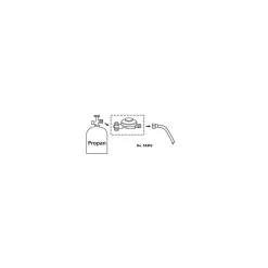 Druckregler-Set 50 mbar 2-teilig ^ CFH Best