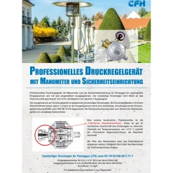 Zweistufiger Druckregler DR 414 ^ CFH