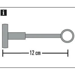 Chicago Träger 1flg geschl. 20mm eldel,.opt. ^ Gardinia Discount