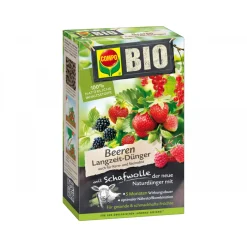 BIO Beeren Langzeit-Dünger mit Schafwolle ^ Compo Discount