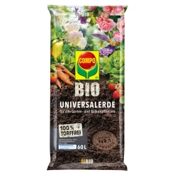Bio Hochbeet- und Gewächshauserde torffrei 60 L ^ Compo Best