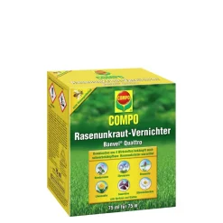 Rasenunkraut-Vernichter Banvel Quattro 75 ml ^ Compo Hot