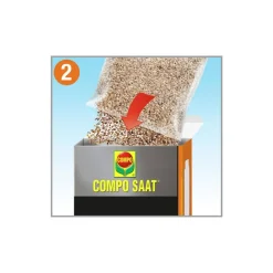 SAAT Rasen Reparatur Komplett-Mix und 4 kg für bis zu 20 m² ^ Compo