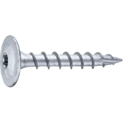 Pfostenschrauben vz 8,0 x 40 mm mit angepresster Schreibe inkl Bit TX40 ^ Connex