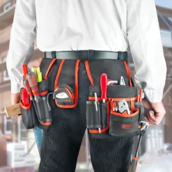 Werkzeuggürtel m.2 Tasch.à 8 Fächer ^ Connex Online
