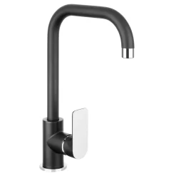 Spültischarmatur NOIR schwarz/chrom ^ Cornat Outlet