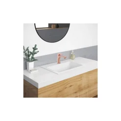 Waschtischarmatur-Set Edition Color, EHM, HD, Druck-Ablauf, kupferfarben, rund ^ Cornat New