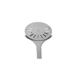 Pizzaschaufel drehbar Dm.18 cm.18cm x 76 cm, Edelstahl ^ COZZE New