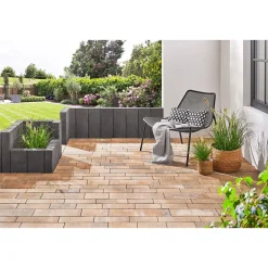Crescendo-Palisade 70x20x10 cm mit Fase ^ Lusit New