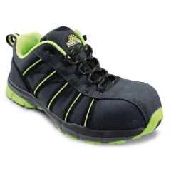Damensicherheitshalbschuh S3 schwarz-grün Größe ^ Discount
