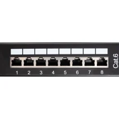 Desktop Patchpanel 8P CAT6 bis 250MHz ^ Schwaiger Clearance
