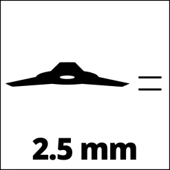Dickichtmesser 255 Sensen-Zubehoer ^ Einhell