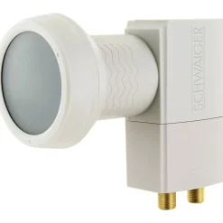 Digital Twin-LNB Sun Protect hellgrau ^ Schwaiger Outlet