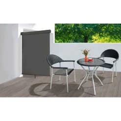 Balkonmarkise anthrazit 120 x 200 cm ^ Durabil Online