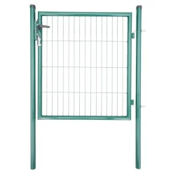 Einzeltor Einstab-Gittermatte Breite 100 cm Höhe 100 cm Pfostenhöhe 150 cm ^ Durabil New