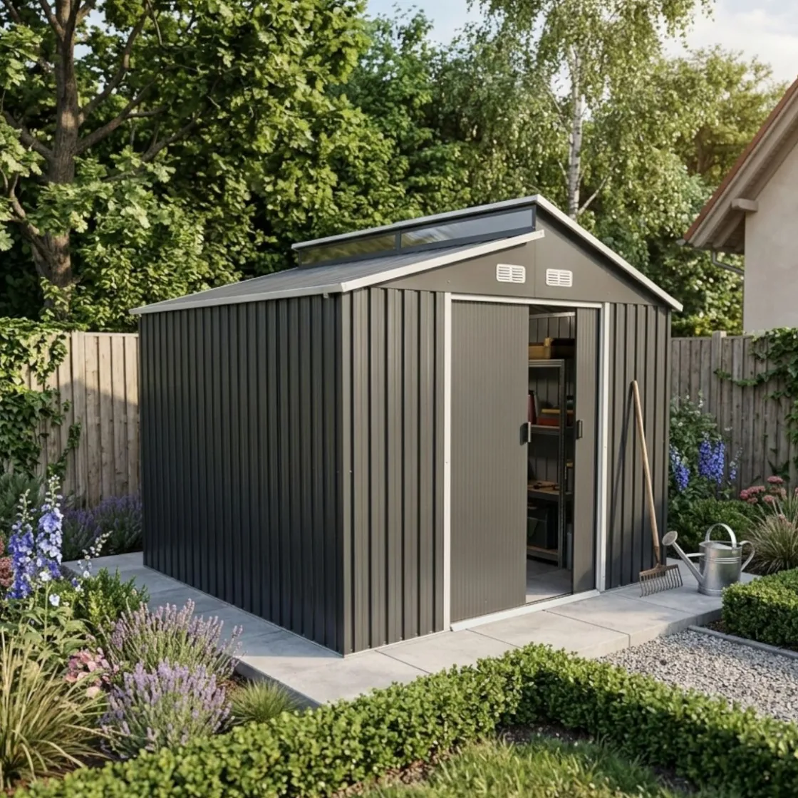 Metallgerätehaus Martin 2,78 x 2,34 x 2,6 m anthrazit ^ Durabil Best