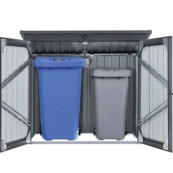 Metall-Mülltonnenbox Klassik für 2 x 240 L ^ Durabil Online