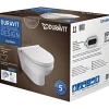 Spülrandloses Wand-WC-Set DuraStyle Basic Rimless ^ Duravit