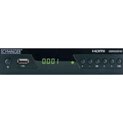 DVB-S2 Receiver mit USB-Anschluss FTA ^ Schwaiger New