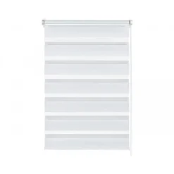 EasyFix Doppelrollo 100x150 weiß ^ Gardinia