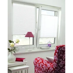 EasyFix Plissee 2 Bedienschienen80x130 weiß ^ Gardinia Outlet