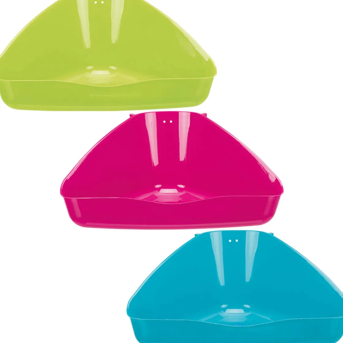 Ecktoilette fuer Kleintierkaefige ^ Trixie Online