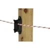 Eck- und Streckenisolator Profi schwarz für 40 mm 10 Stück ^