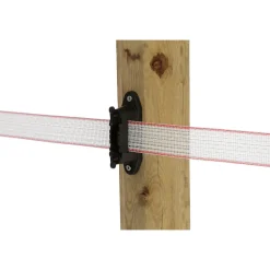 Eck- und Streckenisolator Profi schwarz für 40 mm 10 Stück ^