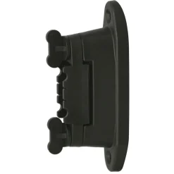 Eck- und Streckenisolator Profi schwarz für 40 mm 10 Stück ^