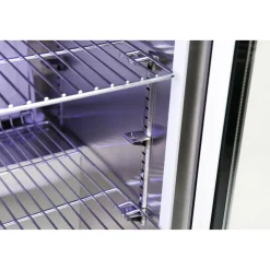Edelstahl-Erweiterungsmodul mit Tür und Kühlschrank ^ New