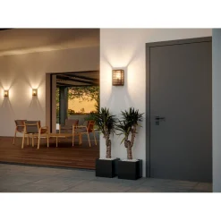 LED Außenleuchte Alamonte 3 schwarz ^ Eglo Outlet