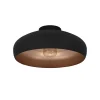 LED Deckenleuchte Mogano schwarz/kupfer ^ Eglo Best