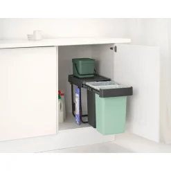 Einbaumülleimer Sort & Go 2 x 15L ^ Hot