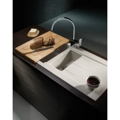 Einbauspuele ALAZIA 100x50 cm 1 1/2B 1DGranit Beige ^ Pyramis Sale