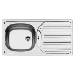 Einbauspuele CA1 Edelstahl, glatt ^ Pyramis Online