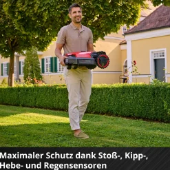 Mähroboter FREELEXO 500 inkl. Ladegerät und 2,5 Ah Plus Akku ^ Einhell Sale