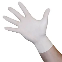 Einmalhandschuhe Latex Top Größe L weiß 100 Stück ^ Discount