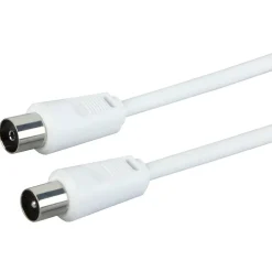Empf.-Anschlusskabel 7,5 m weiss 75 dB ^ Schwaiger Best