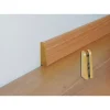 Endkappe 19 x 58 Eiche dunkel ^