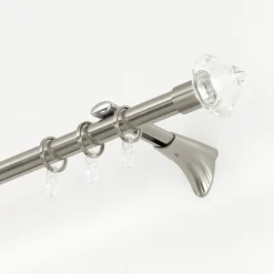 Endknopf Facette Chicago Spitze 20mm.edelst. opt. ^ Gardinia Clearance