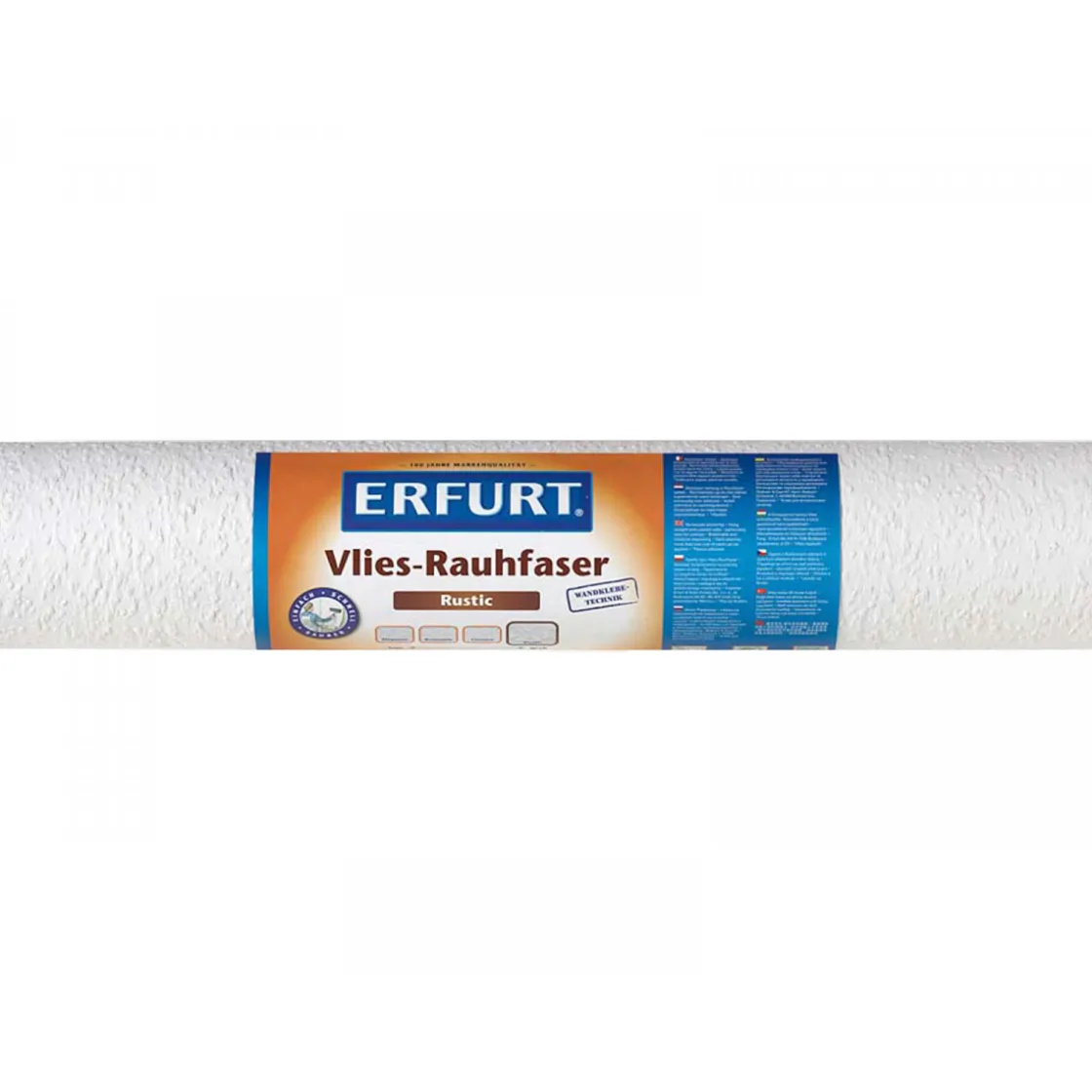 Vlies Rauhfaser Rustic weiß ^ Erfurt Discount