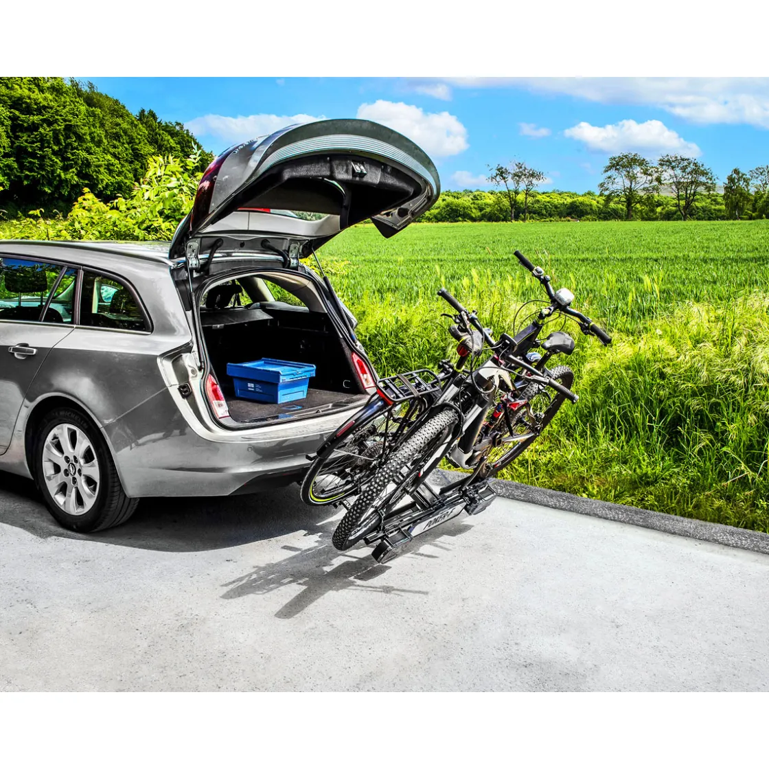 Fahrradtraeger Poker-F klappbar fuer 2Raeder ^ Clearance
