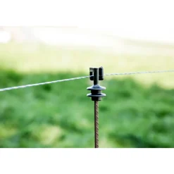 Federstahlpfahl Einzelspitze 107 cm braun 10 Stück ^