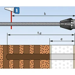 Abstandsmontagesystem TherMax 12/ mm M12 2 Stück ^ Fischer Discount